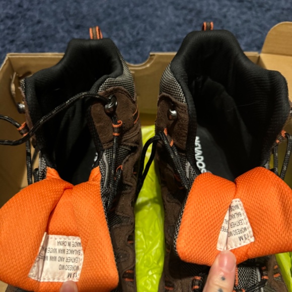 Nevados Men's N-moreso Hiking Boot Chocolate/Burnt Orange Size 13M - Picture 4 of 6